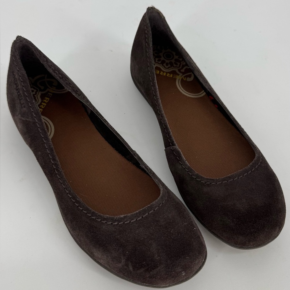 Merrell Espresso Avesso Ballet Slip On Flat Shoes